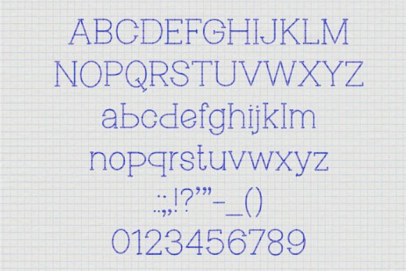 Grafield Font - Preview 4