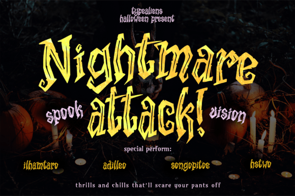 Hellscourt Font - Preview 3
