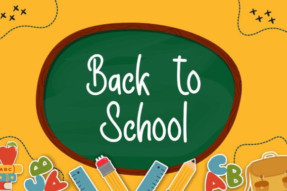 Kids Chalk Font - Preview 2