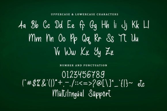 Kids Chalk Font - Preview 6