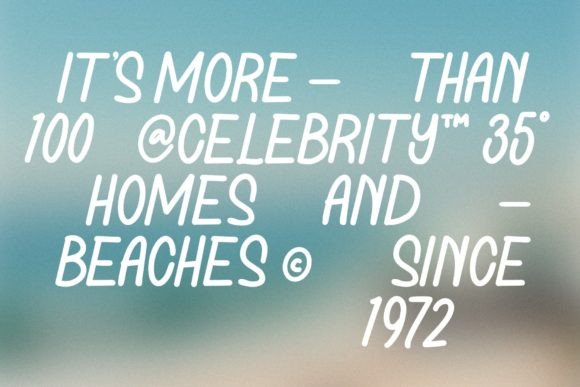La Tropic Font PNG with transparent background - Preview 2