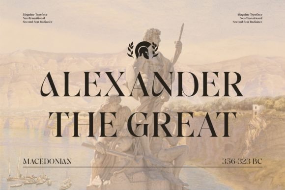 Maguine Font font preview - 6