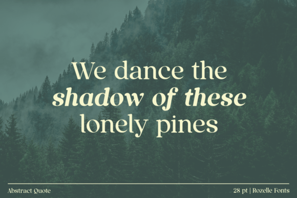 Rozelle Font PNG with transparent background - Preview 2