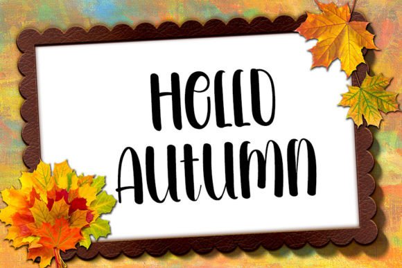 Autumn Dreams Font - Preview 3