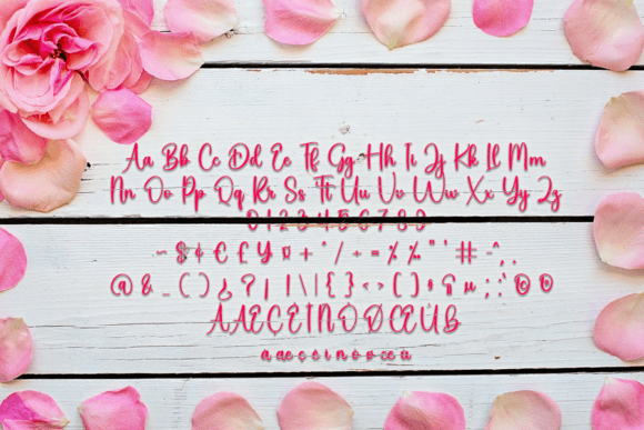 Birthday Daddy Font PNG with transparent background - Preview 4