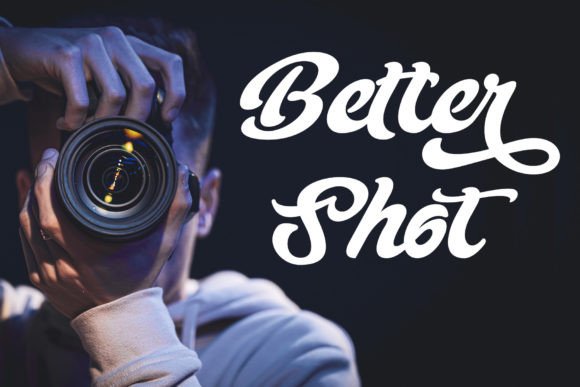 Blacker Script Font - Preview 1