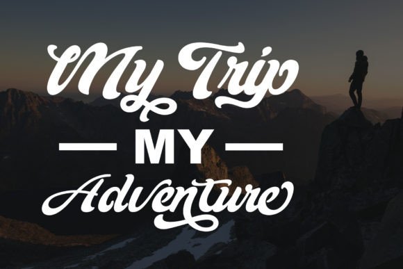 Blacker Script Font - Preview 4