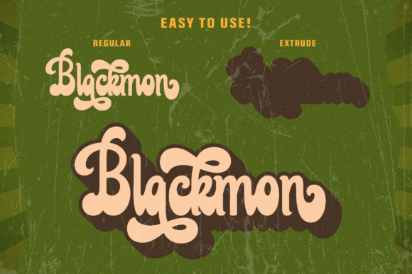 Blackmon Font - Preview 3