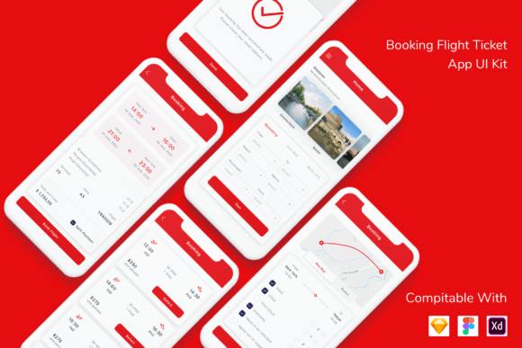 Delivery Service Mobile App UI Kit Graphic by betush · Creative Fabrica