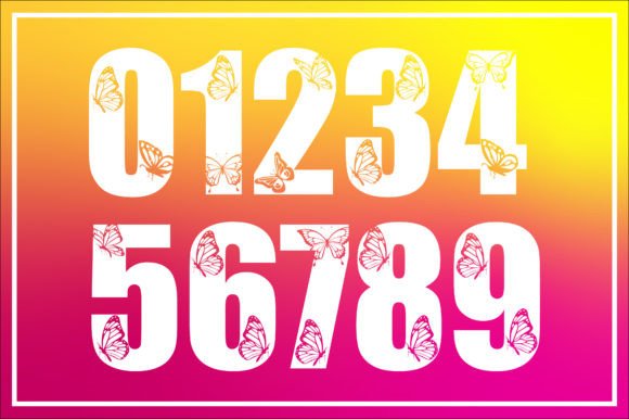 Butterfly Font - Preview 2