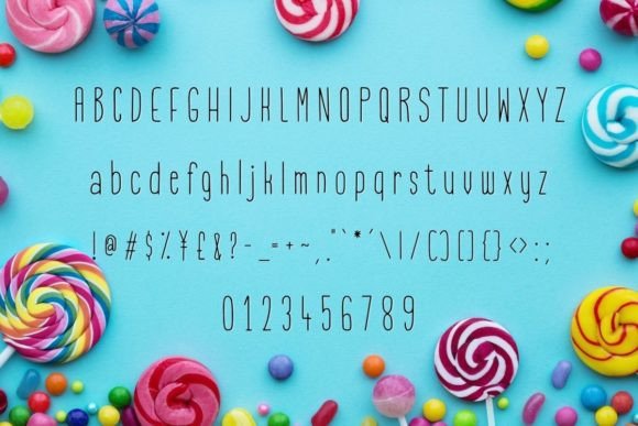 Candy Font - Preview 3