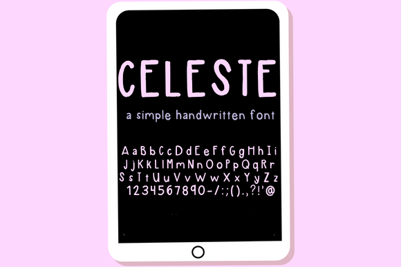 Celeste Font - Preview 1