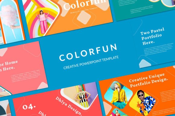 Preview of Colorfun - Creative Powerpoint Template PowerPoint template