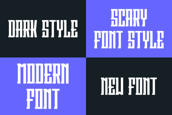 Darknes Shapekiner Font - Preview 2