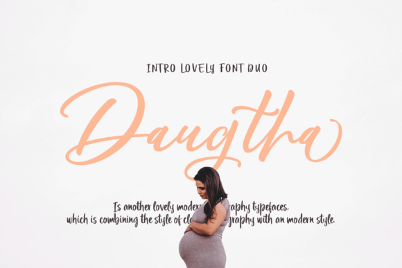 Daugtha Font - Preview 5