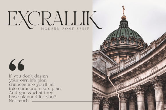 Excrallik Font - Preview 3