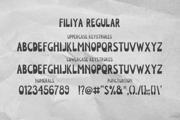 Filiya Font - Preview 2