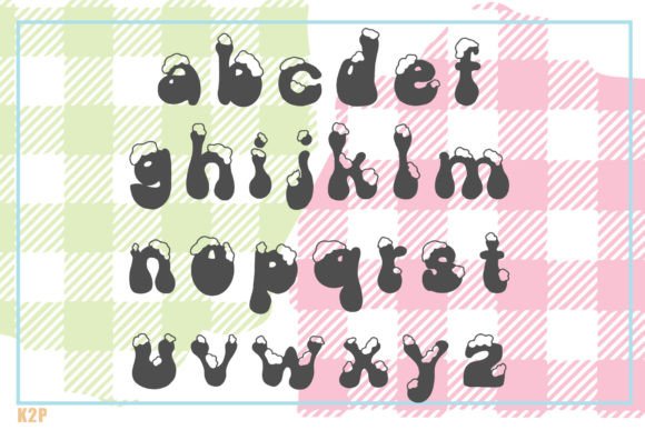 Groovy Plaid Font - Preview 2