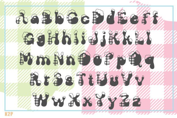 Groovy Plaid Font - Preview 3