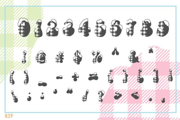 Groovy Plaid Font - Preview 4