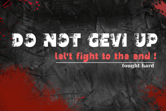 Grunge Font - Preview 5
