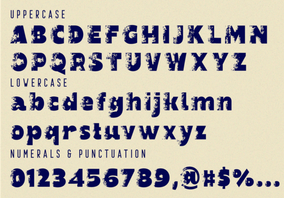 Grunge Font - Preview 6