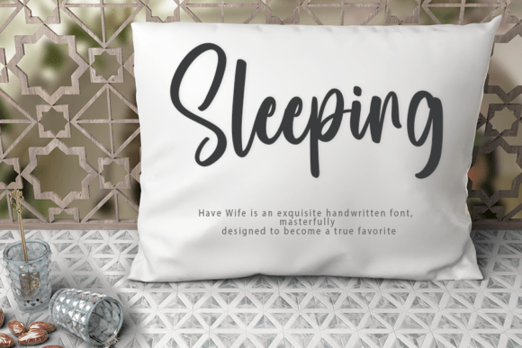 Have Wife Font - Preview 2