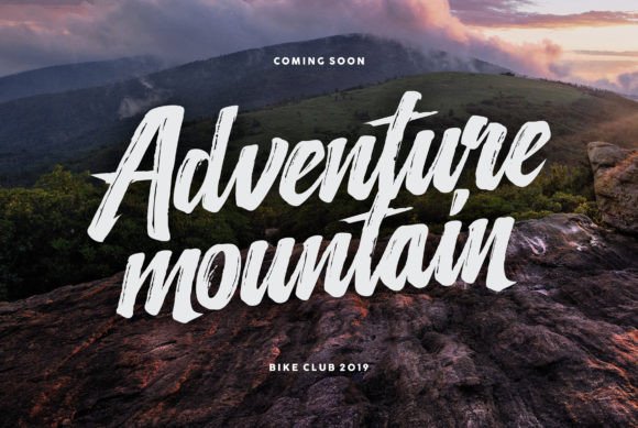 Hunting Season Font PNG with transparent background - Preview 1