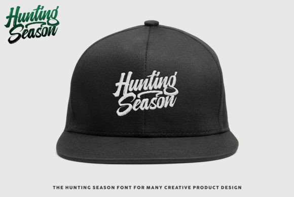 Hunting Season Font PNG with transparent background - Preview 4