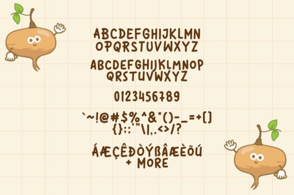 Jicama Days Font PNG with transparent background - Preview 3
