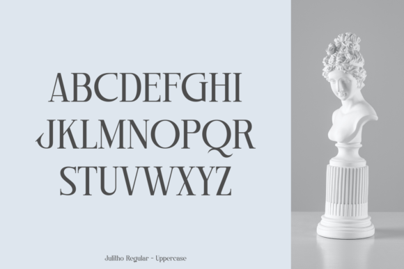 Julitho Font PNG with transparent background - Preview 1