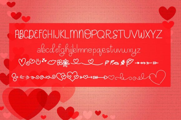 Karma Loo Font PNG with transparent background - Preview 1