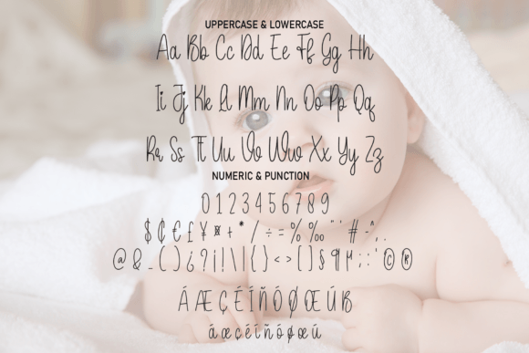 Kiddy Font PNG with transparent background - Preview 3
