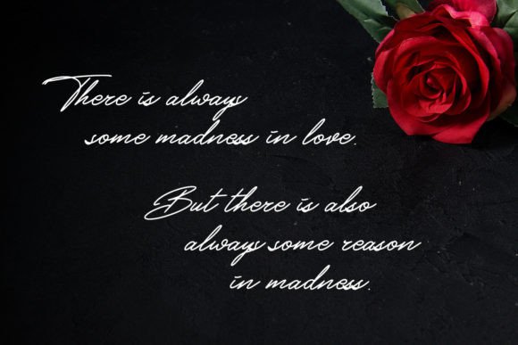 Lovember Font PNG with transparent background - Preview 5