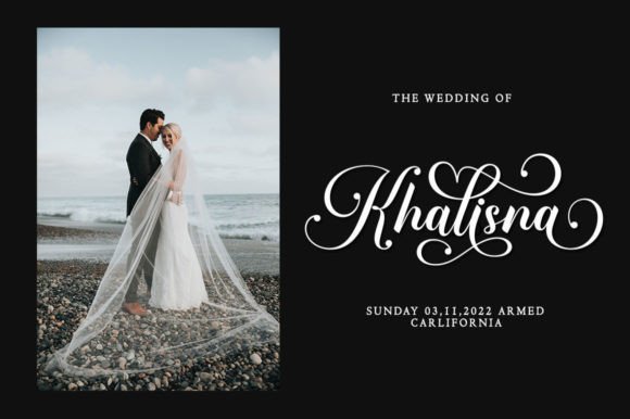 Madigna Font PNG with transparent background - Preview 1