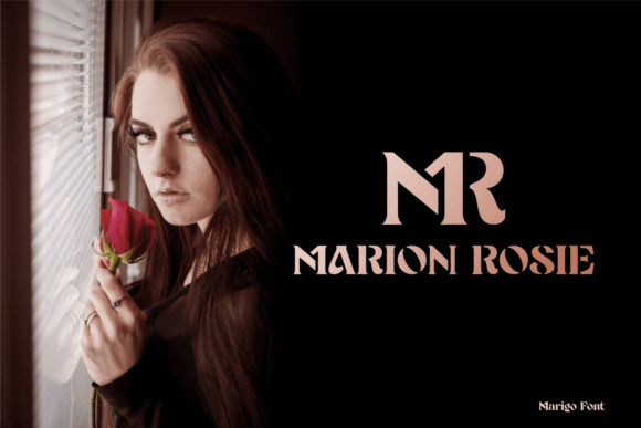 Marigo Font PNG with transparent background - Preview 5