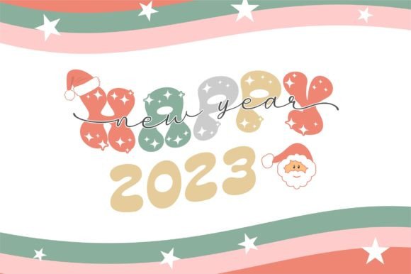 Merry and Bright Duo Font PNG with transparent background - Preview 1