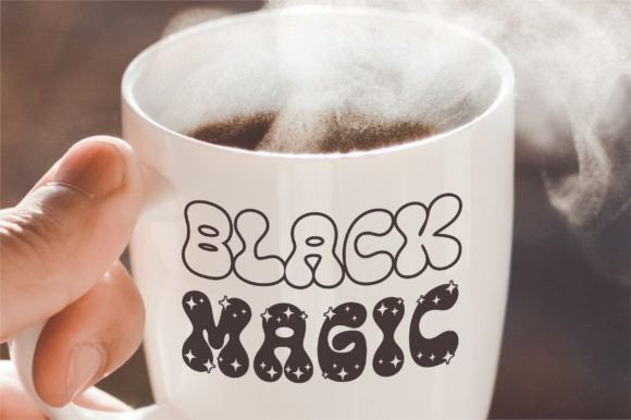 Merry and Bright Duo Font PNG with transparent background - Preview 6