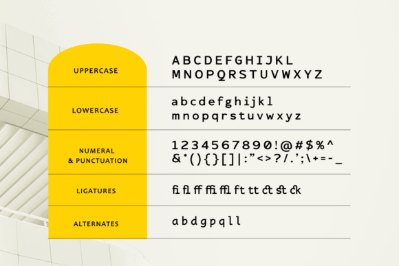 Morequiet Font PNG with transparent background - Preview 5