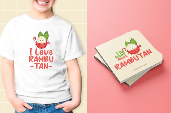 Rambutan Days Font PNG with transparent background - Preview 2