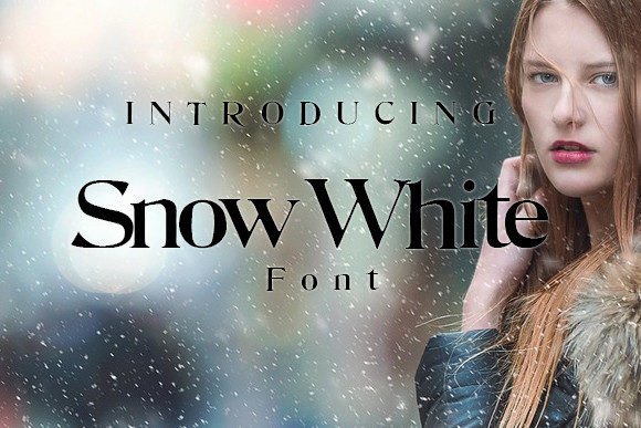 Snow White Serif Font By vladimirnikolic