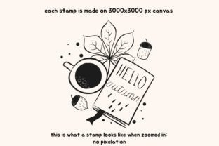 50 Fall Procreate Stamps Graphic by Millie Her Majesty · Creative Fabrica