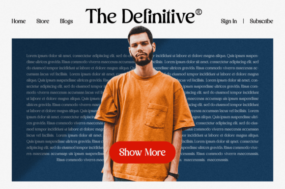 Argillites Font - Preview 1