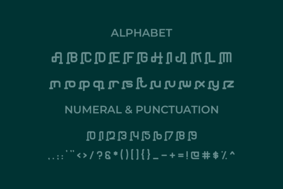 Benther Font - Preview 1