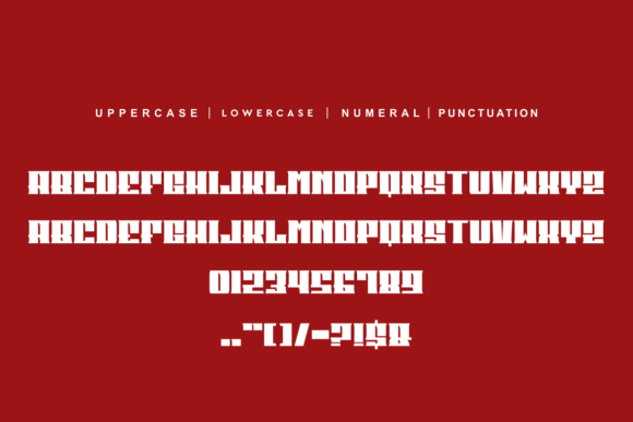 Black Risphon Font - Preview 3