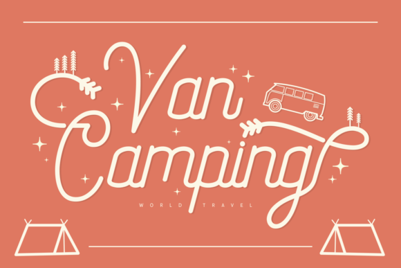 Brown Camper Font - Preview 3
