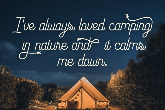 Brown Camper Font - Preview 4