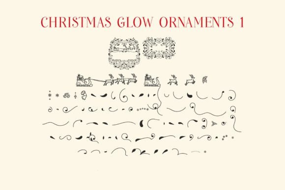 Christmas Glow Font - Preview 4