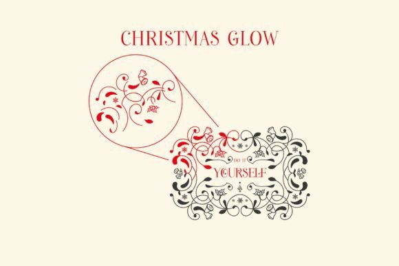 Christmas Glow Font - Preview 5