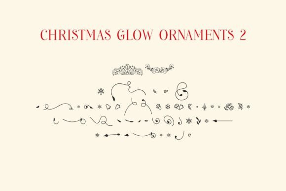 Christmas Glow Font - Preview 3